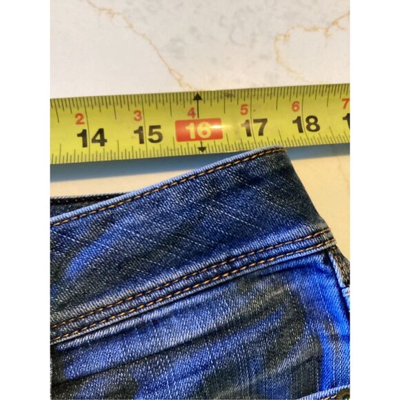 American Eagle Stretch Kick Boot Jeans Sz 14 - Picture 4 of 7